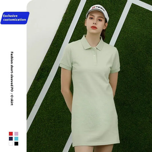 Athletic Lapel T-shirt Dress - iSavageAthletix | Athletic Wear & Sports Equipment