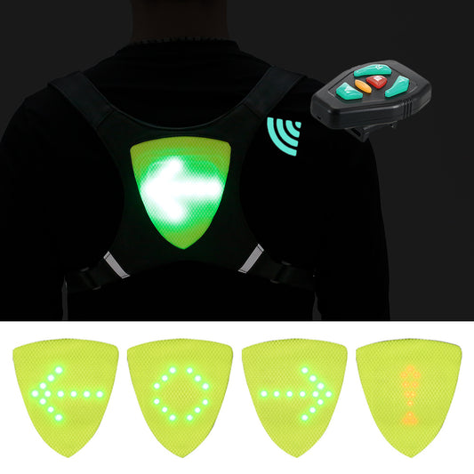 USB Rechargeable Reflective Vest Sport Safety Gear - iSavageAthletix | Athletic Wear & Sports Equipment