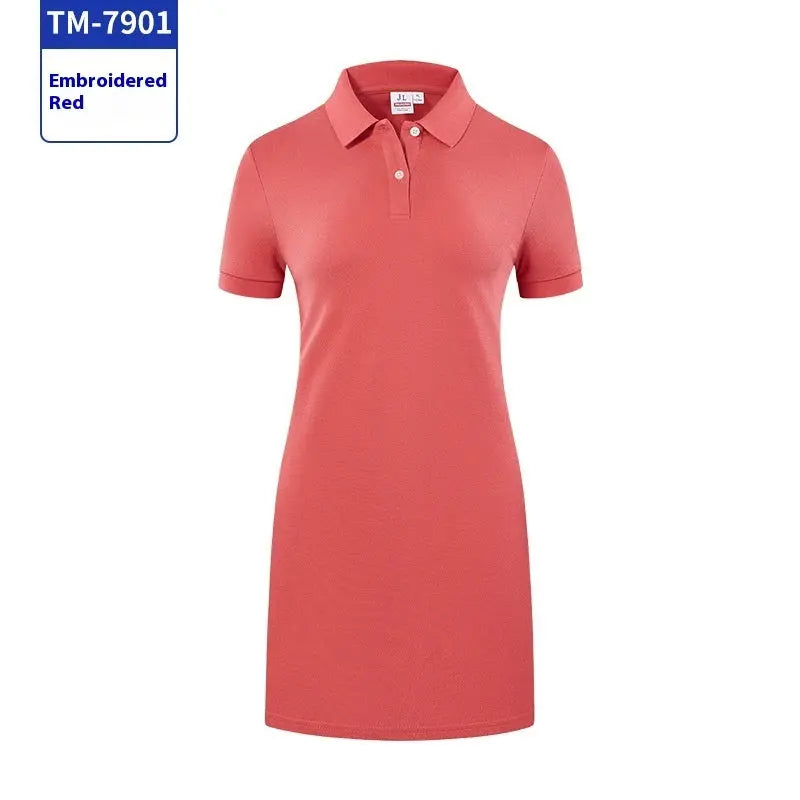 Athletic Lapel T-shirt Dress - iSavageAthletix | Athletic Wear & Sports Equipment