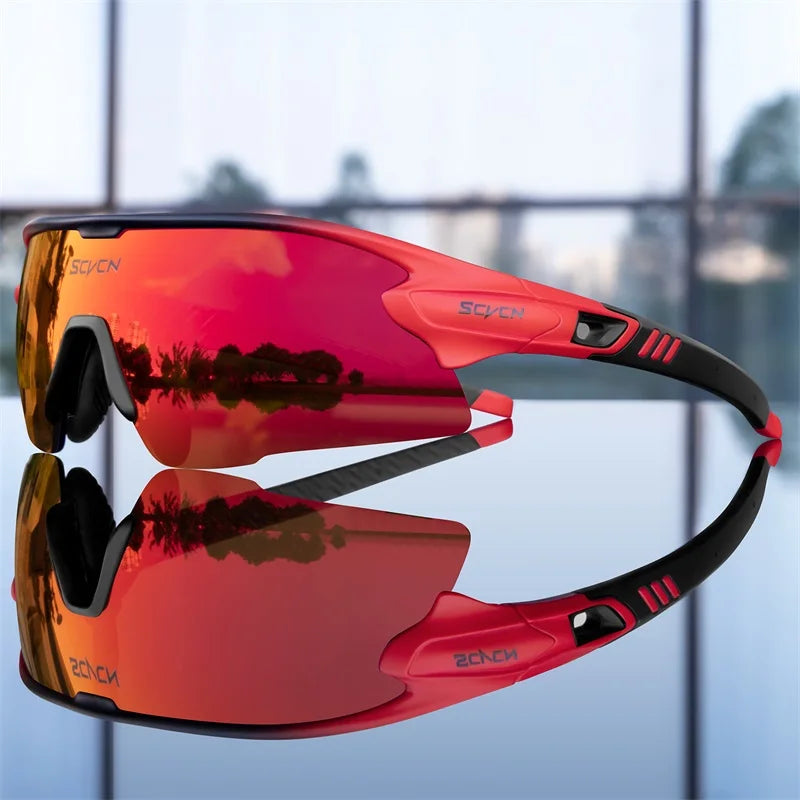 SCVCN New Men Outdoor Mountain Bicycle Cycling Glasses Women Sports Sunglasses MTB Bike Cycling Eyewear UV400 Hiking Goggles