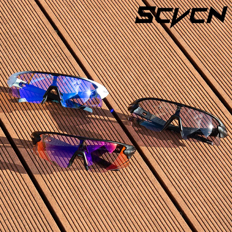 SCVCN New Men Outdoor Mountain Bicycle Cycling Glasses Women Sports Sunglasses MTB Bike Cycling Eyewear UV400 Hiking Goggles