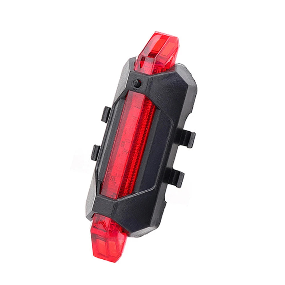Bicycle Front Rear Light Set LED Rechargeable MTB Bike Head Light Cycling Red Warning Tail Light Accessories for Night Riding