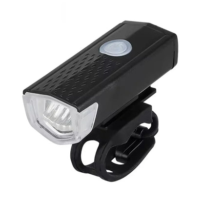 Bicycle Front Rear Light Set LED Rechargeable MTB Bike Head Light Cycling Red Warning Tail Light Accessories for Night Riding