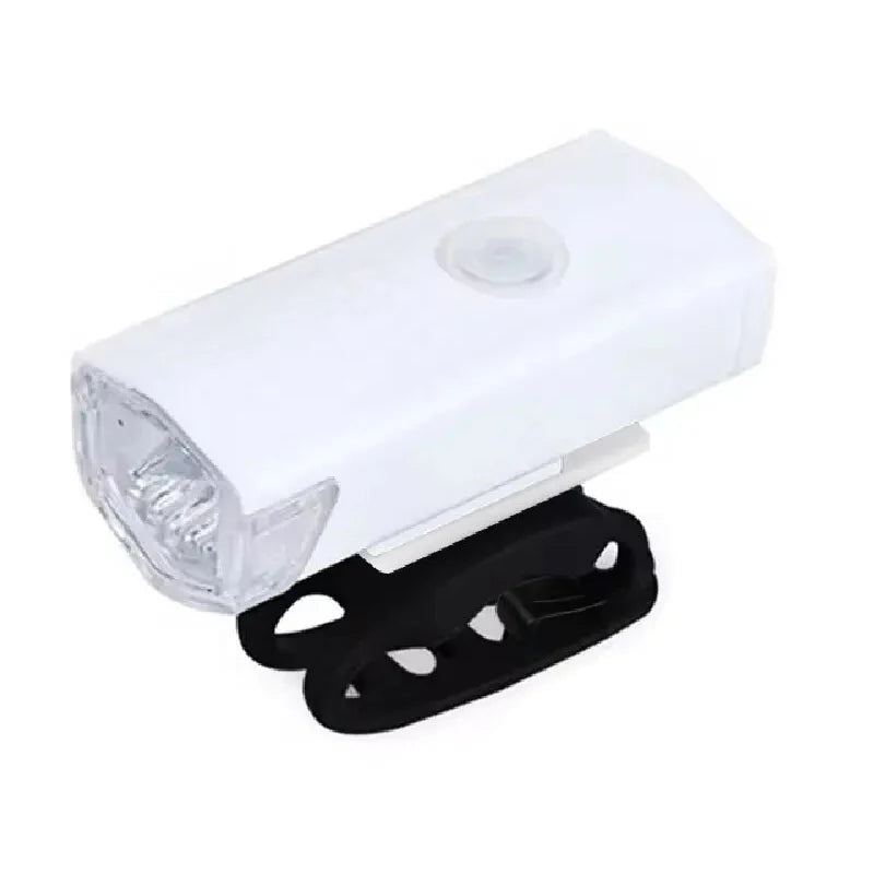 Bicycle Front Rear Light Set LED Rechargeable MTB Bike Head Light Cycling Red Warning Tail Light Accessories for Night Riding