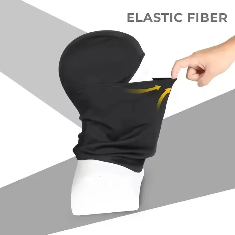 Tactical Balaclava Face Mask Summer Cooling Neck Gaiter Hiking Scarves Men Motorcycle Cycling Helmet Hood Sun Protection