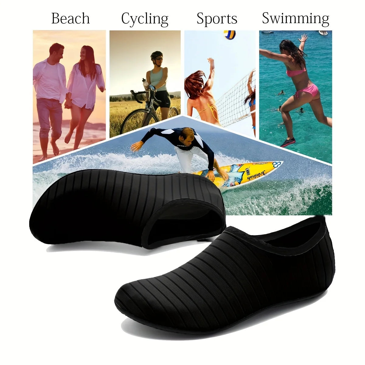 Anti-Slip Water Socks, Quick-Dry, Water Sports Living