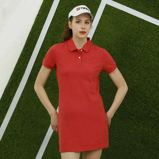 Athletic Lapel T-shirt Dress - iSavageAthletix | Athletic Wear & Sports Equipment