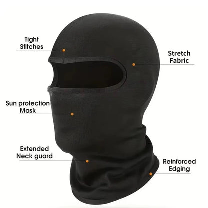 Tactical Balaclava Face Mask Summer Cooling Neck Gaiter Hiking Scarves Men Motorcycle Cycling Helmet Hood Sun Protection
